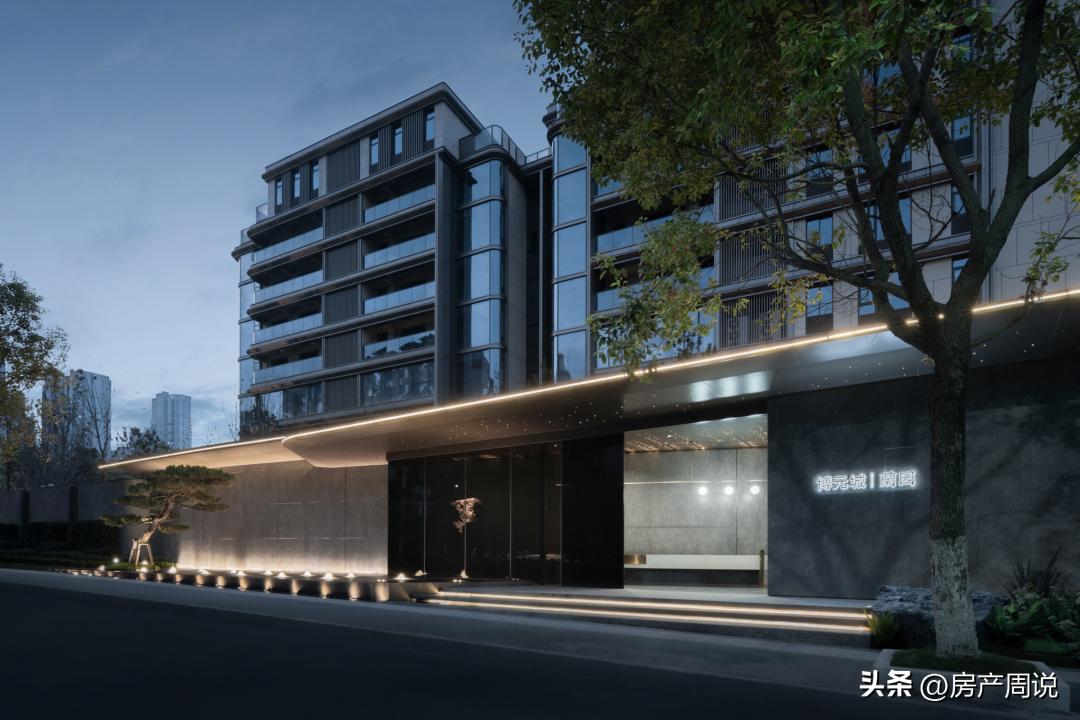 高档小区大门入口图片欣赏,高档小区大门入口门楼图