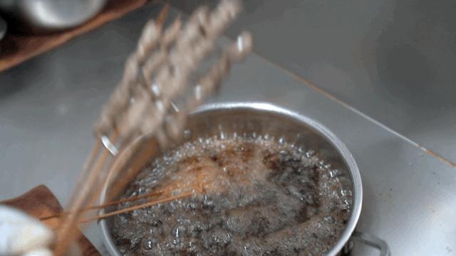 街角二十多年的炸串老店味道如初,徐州特色炸串有哪些店铺