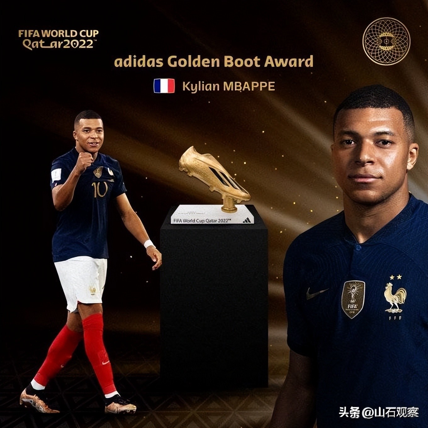 世界杯颁奖梅西姆巴佩合影,世界杯姆巴佩梅西c罗数据