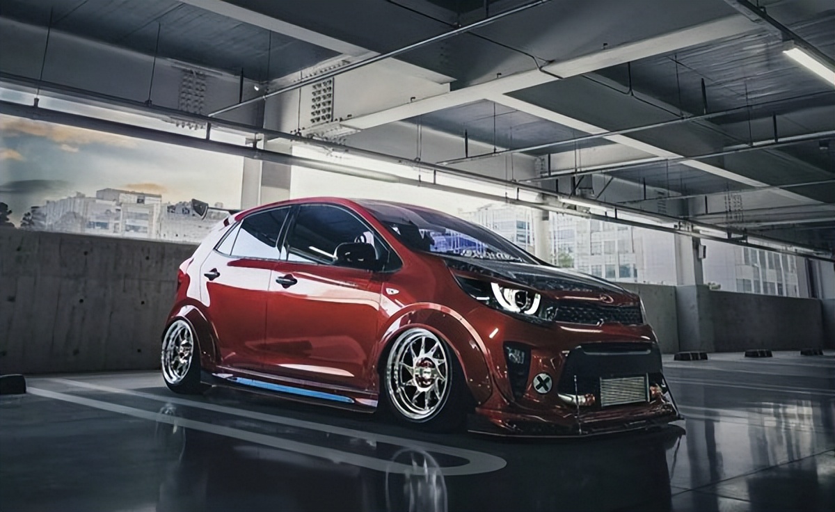 起亚凯酷改装绞牙避震,起亚picanto宽体