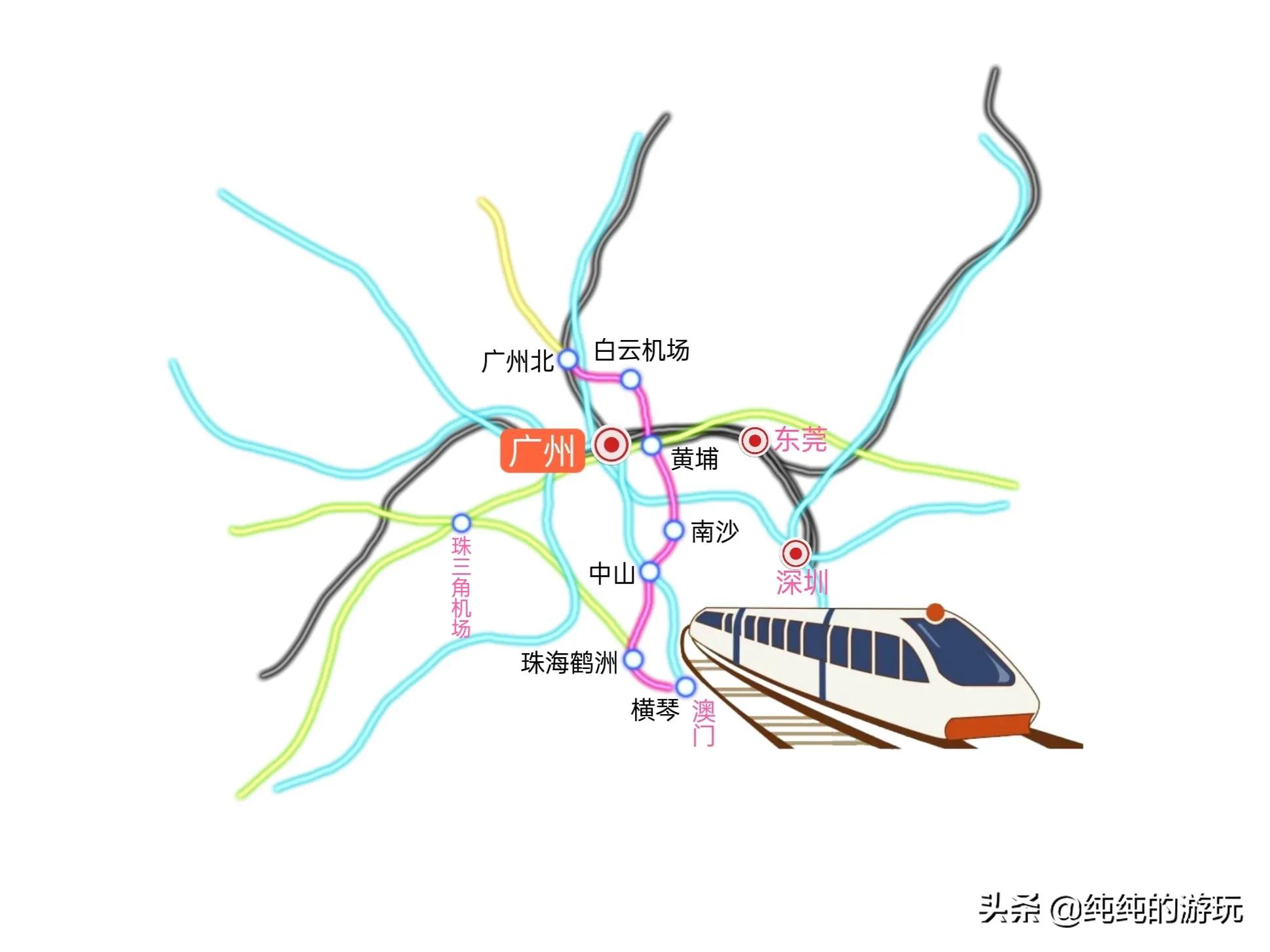 珠海至肇庆高铁最新规划图,广州至珠海高铁最新规划