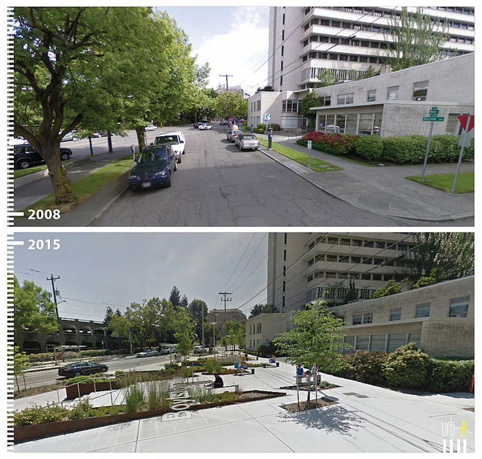 行走城市的魅力就是这么大！谷歌街景里50个公共空间改造前后对比