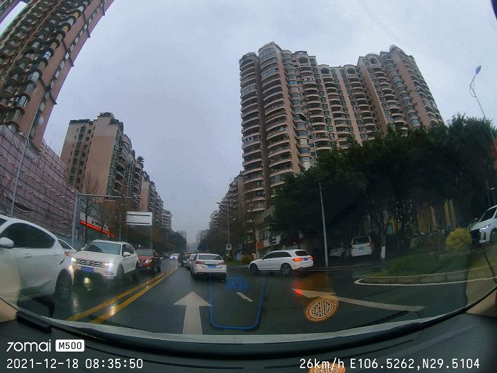 70迈和海康威视行车记录仪对比,70迈行车记录仪m500与海康c8对比