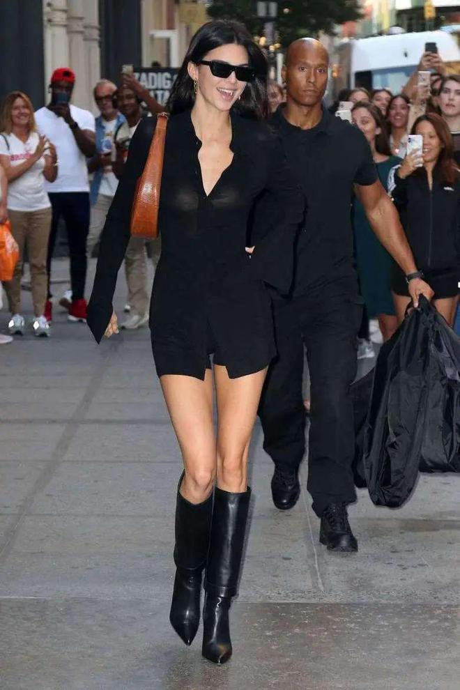 杨幂穿什么长靴子好看,杨幂同款过膝长靴