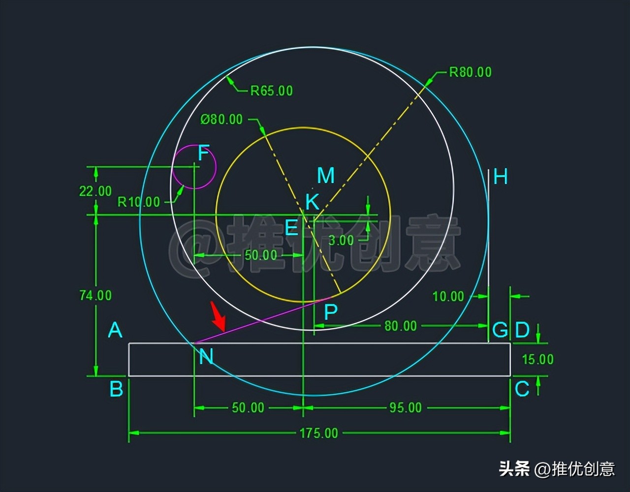 cad工业制图教学零基础入门,cad三维制图初学入门机械图