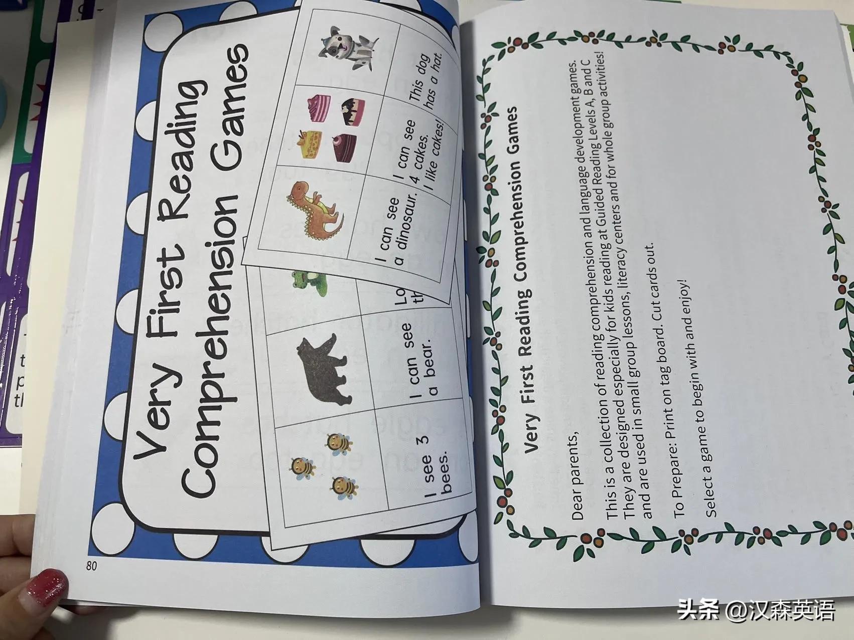 美国学校加州指读字母启蒙高频词汇句子理解等免费分享