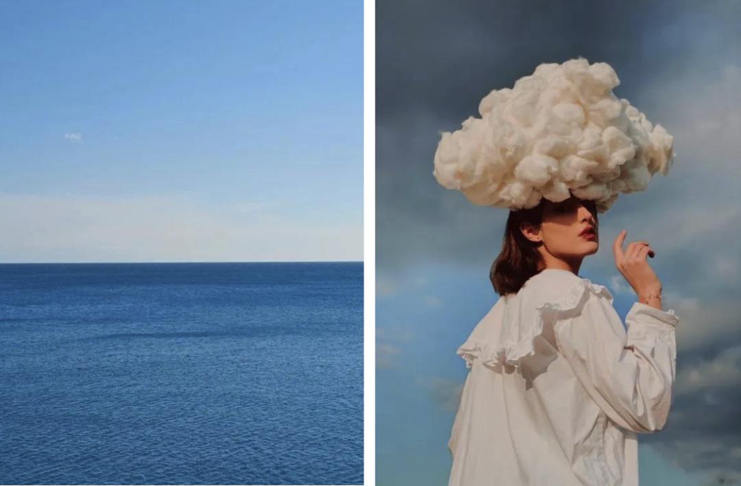 穿蓝色永不过时的高级感,意式轻奢风的高级感蓝色