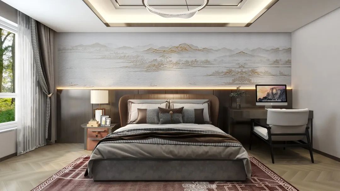 鱼骨木纹砖的奶油风,鱼骨原木奶油风