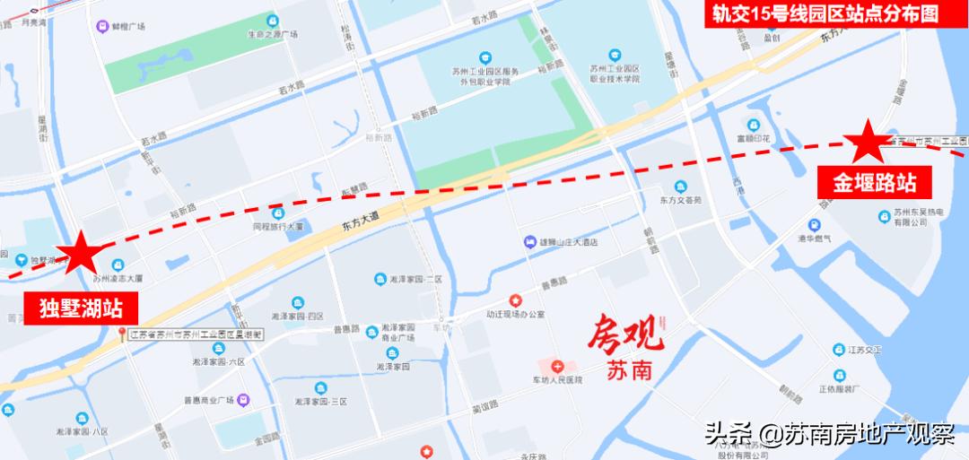 详细的园区地铁6号线站,6条地铁新线104个站点名称公布