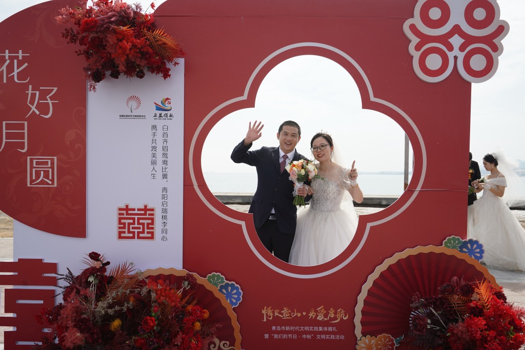 青岛洲际婚礼秀,青岛中韩联婚婚礼现场