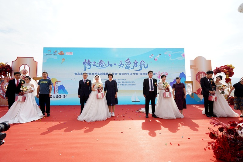 青岛洲际婚礼秀,青岛中韩联婚婚礼现场