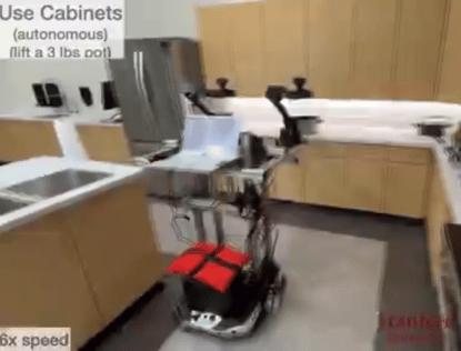 斯坦福家务,国外智能家务机器人