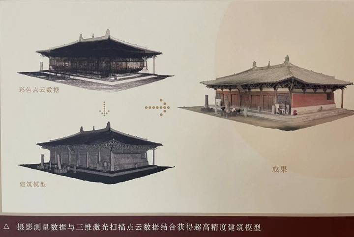 佛光寺梁思成视频,梁思成在佛光寺照片