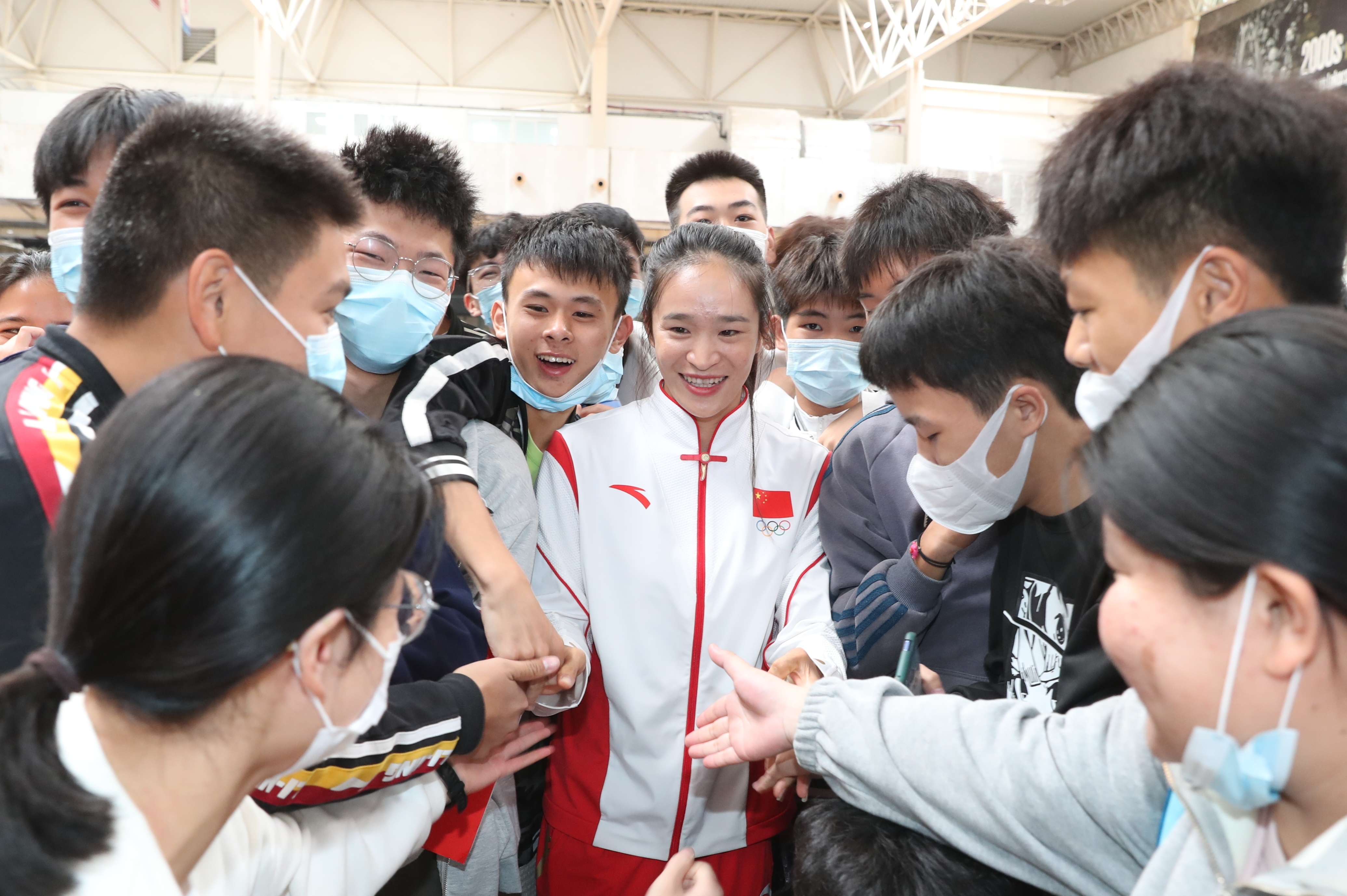 奥运冠军卢云秀上开学第一课！厦门路桥海上运动学院开学啦