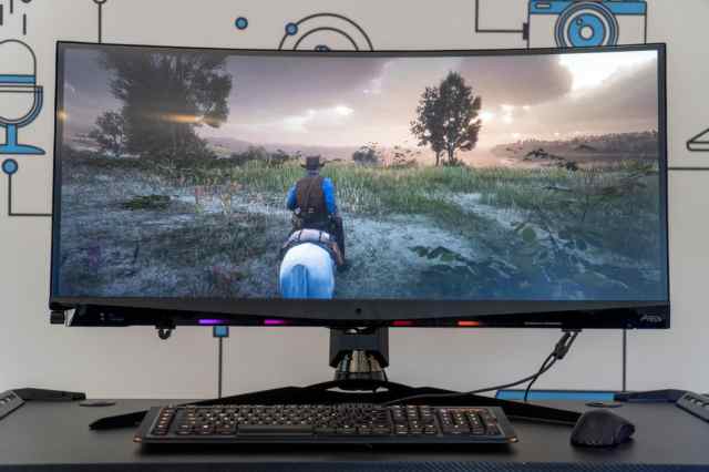 imax巨幕电影厅玩ps5,msi27英寸显示器测评