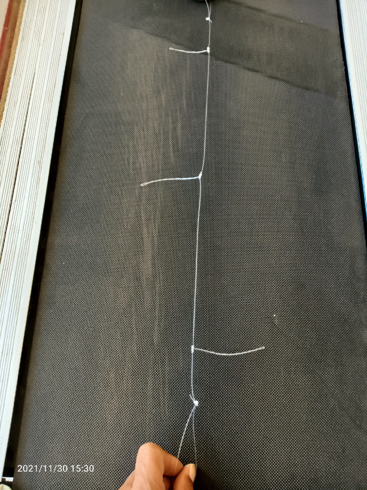 自己怎么做串钩图解,串钩三钩钓组制作方法