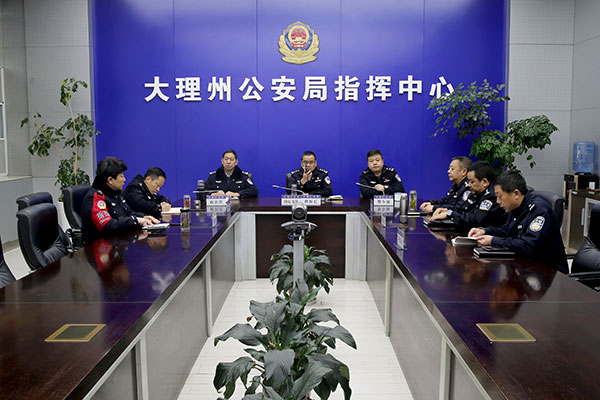大理开展夏夜治安巡查统一行动,大理州公安局清查行动