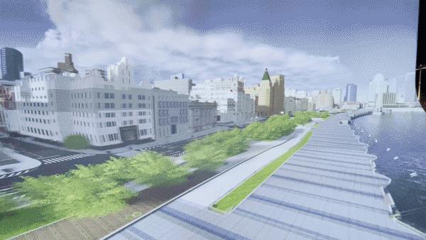 沉浸式城市沙盘视频,上海城市规划展示馆特色