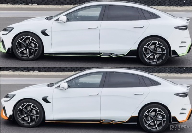 比亚迪海豹对比新款model3,比亚迪海豹顶配和model3性能版