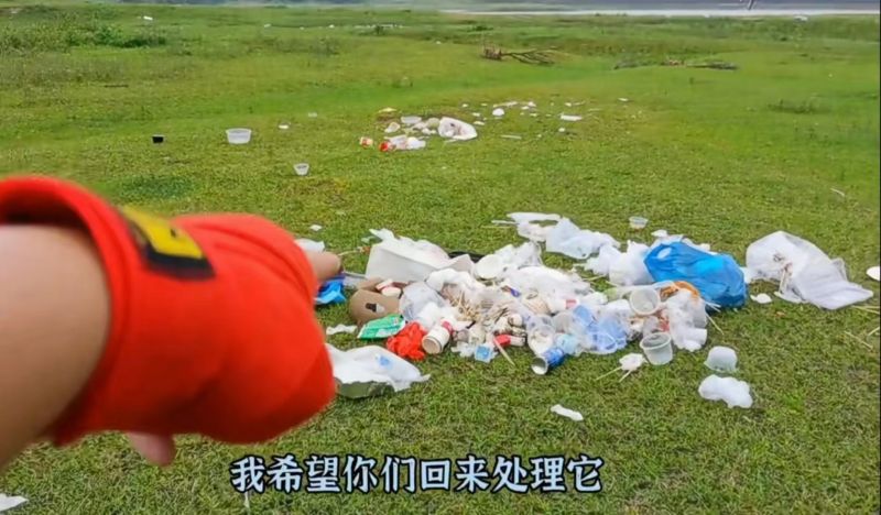 柳州水库垃圾成堆的视频,柳州附近露营水库