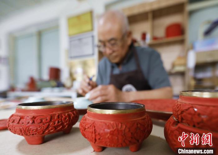 河北雕漆技艺传承人,雕漆工艺大师作品