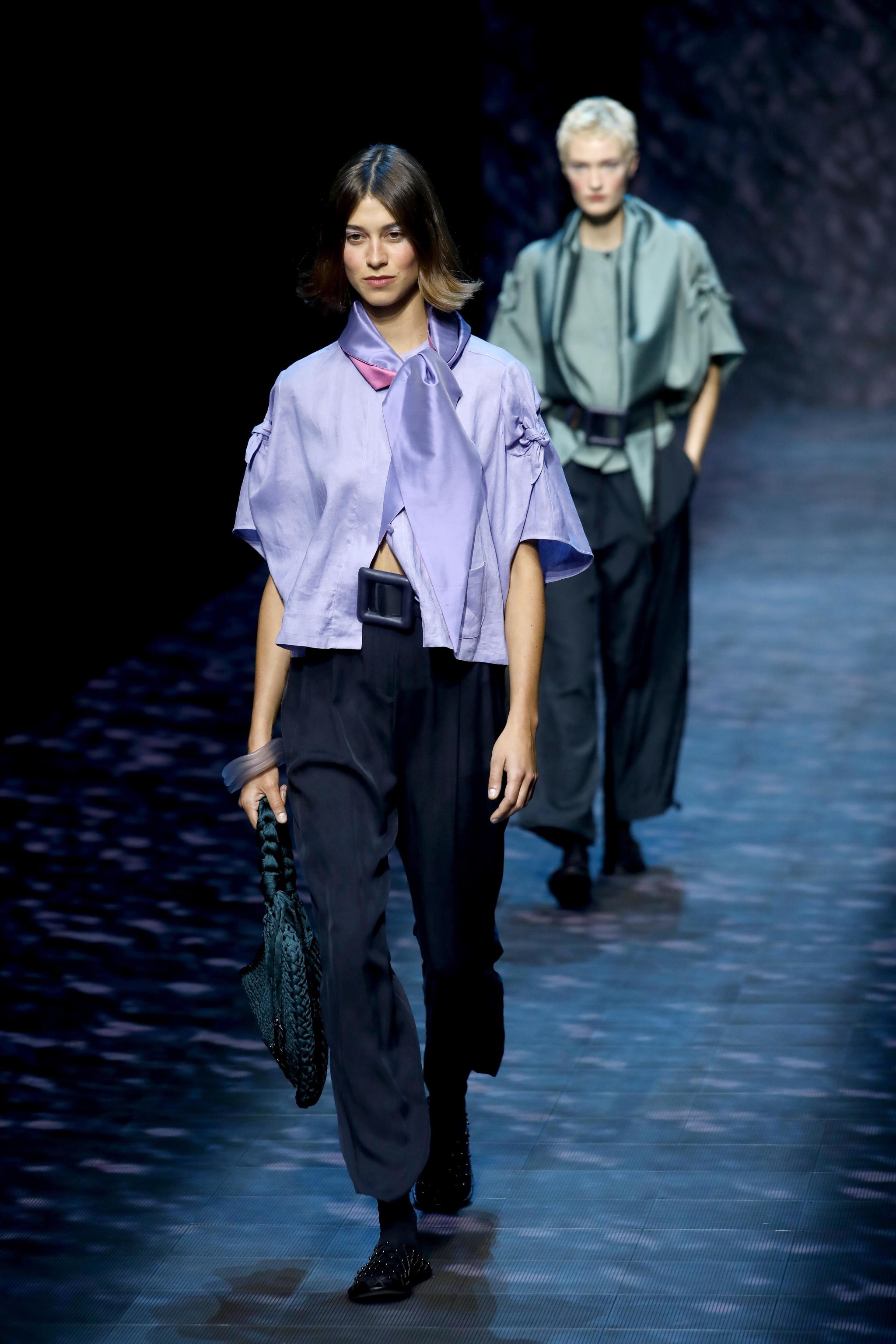 新款米兰女装秀,米兰女装周2024春季