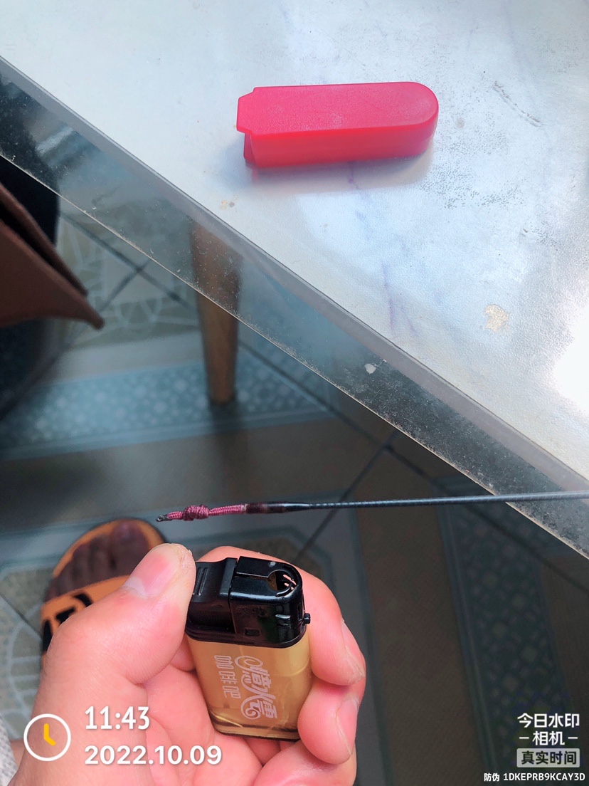 快速换竿稍绳,钓大物主线连接竿稍绑法