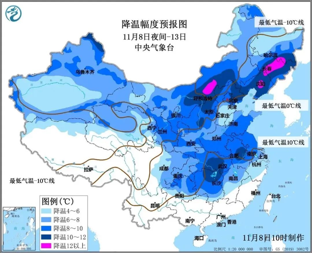 早安武汉︱最低温5℃!冷空气上线,雨水降温在路上了