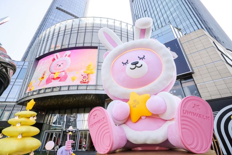 首轮派券秒光！商圈手绘地图亮相助力买买买