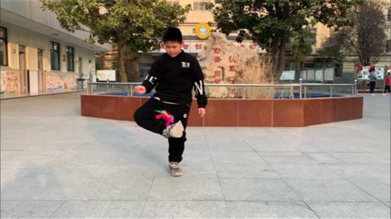 西安少儿体能训练浐灞,浐灞第18小学武术操