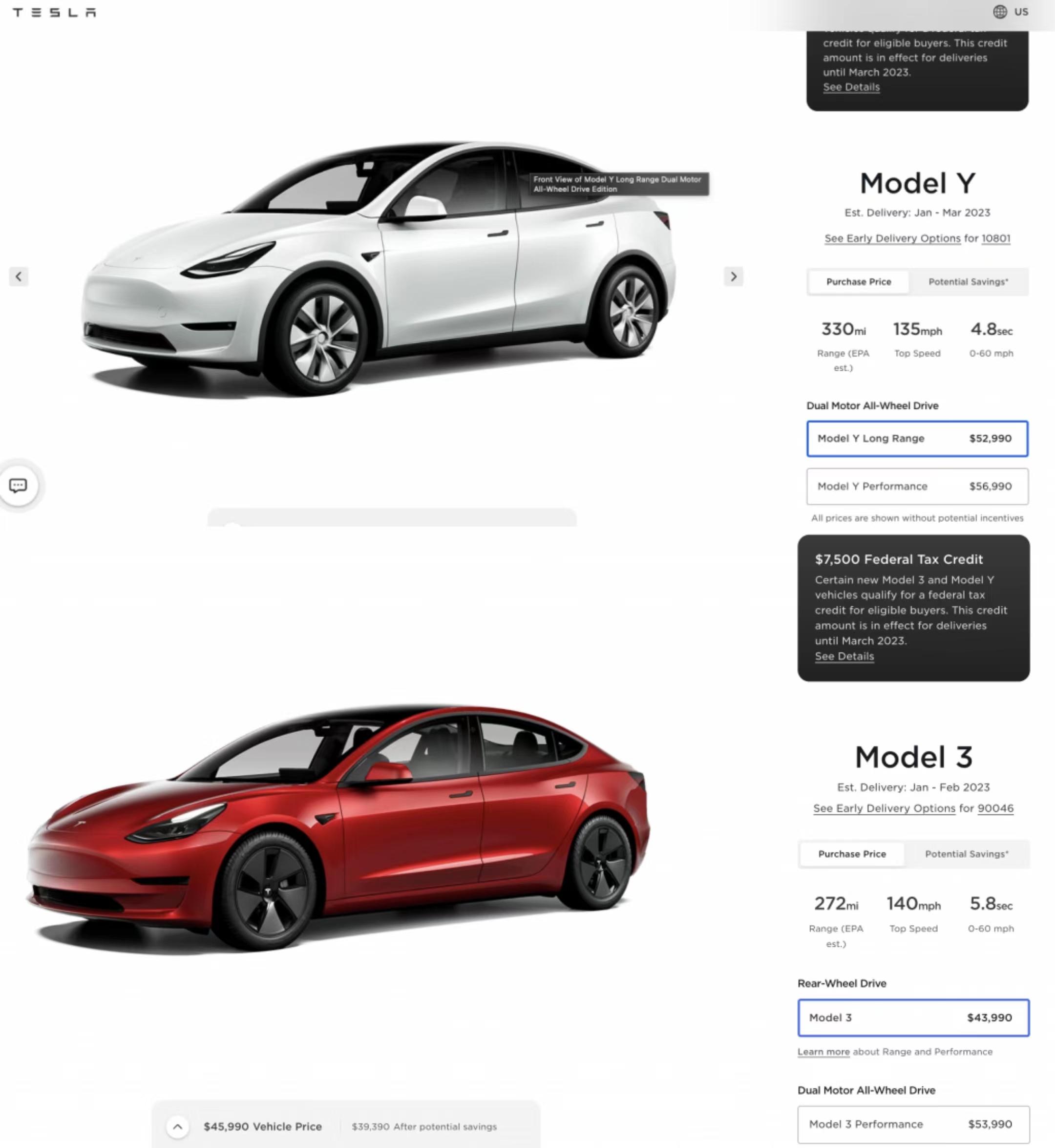 特斯拉美国售价下调1000美元,国外报道特斯拉中国降价