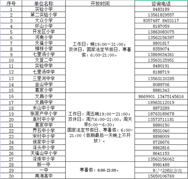 文登区体育公园免费对外开放吗,威海学校体育场馆对外开放