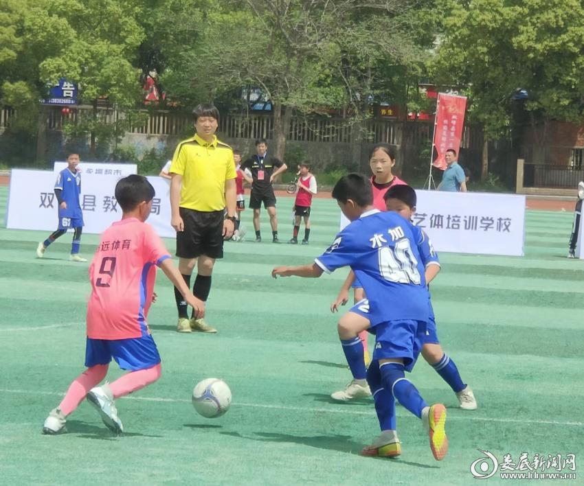 大埔县青少年校园足球比赛,双峰县第一届校园足球比赛