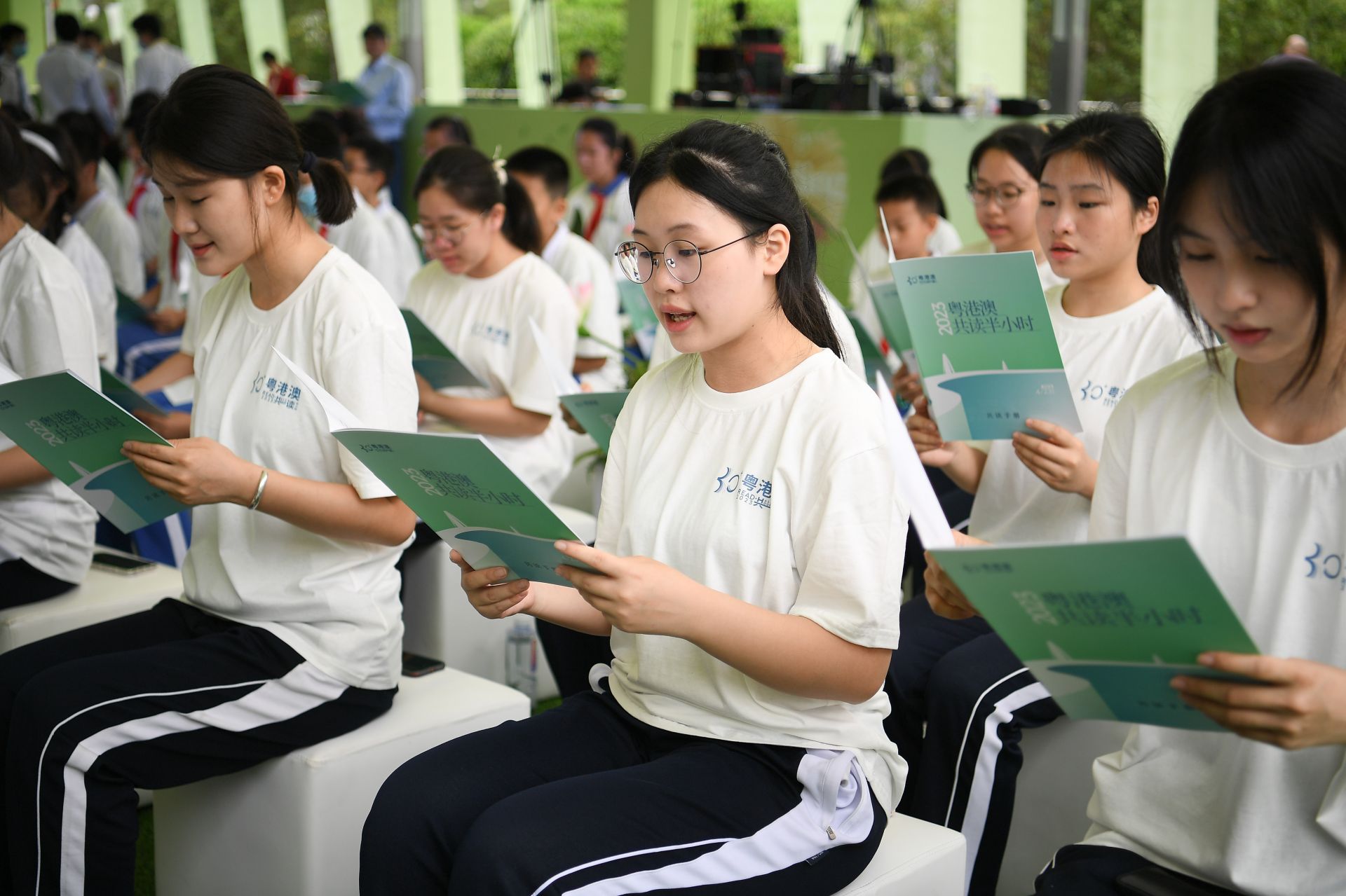 粤港澳共读半小时,2020年粤鄂澳共读半小时活动