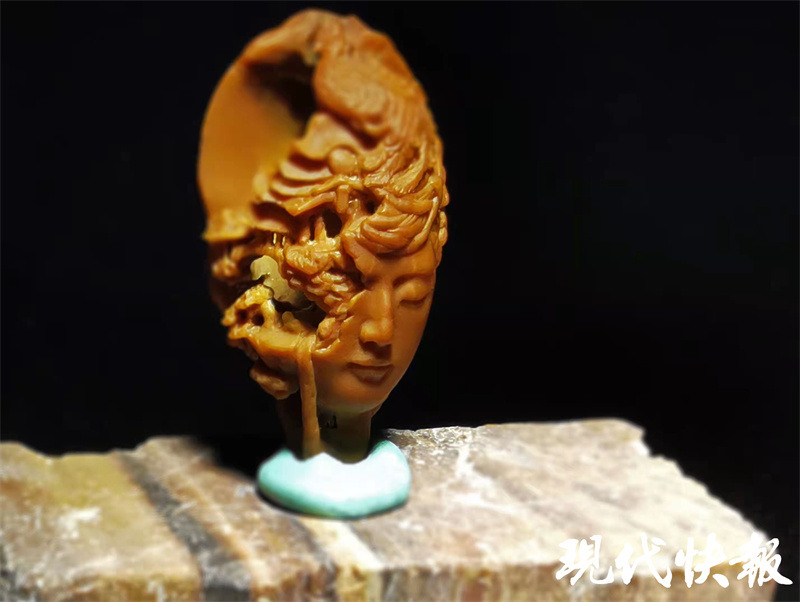 90后小伙学习一年雕刻,90后小伙绝技