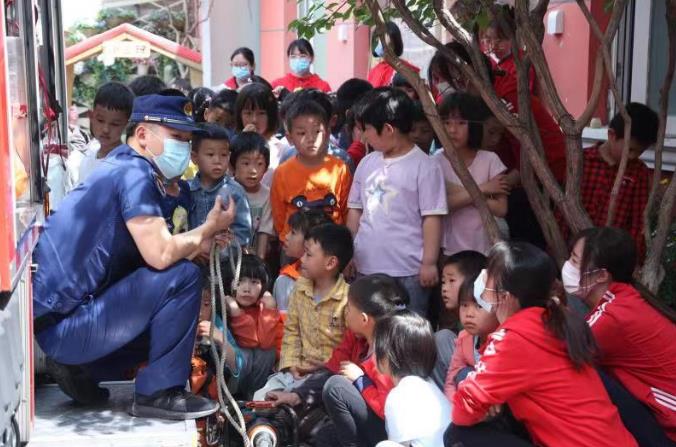 国际防灾减灾日开展消防宣传,消防大队开展2022防灾减灾宣传周