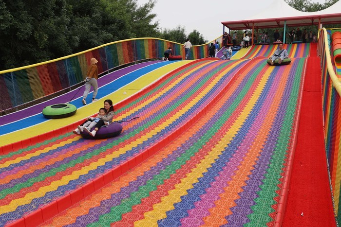 济南东部无动力儿童乐园,济南西客站片区儿童乐园