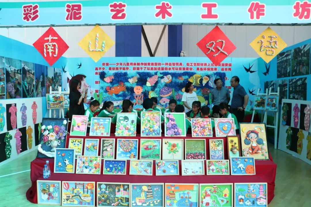 “艺”彩纷呈-美益求美 2023年烟台市中小学生校园艺术节美术工作坊展示活动（龙口市专场）掠影