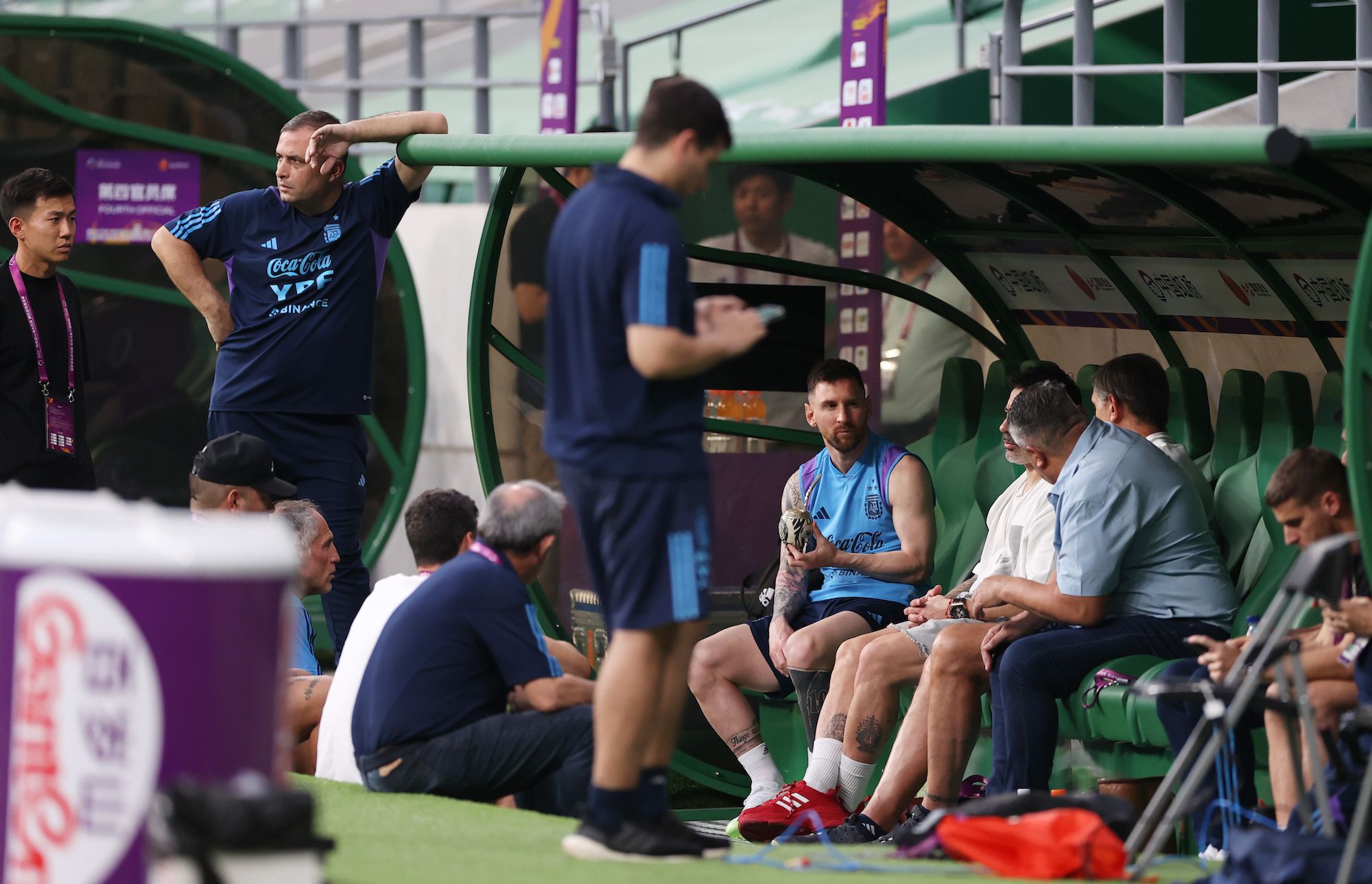 梅西北京比赛现场直播视频,直击北京新工体看梅西首秀