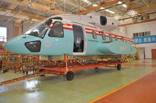 昌飞直升机试飞,航空工业昌飞直升飞机