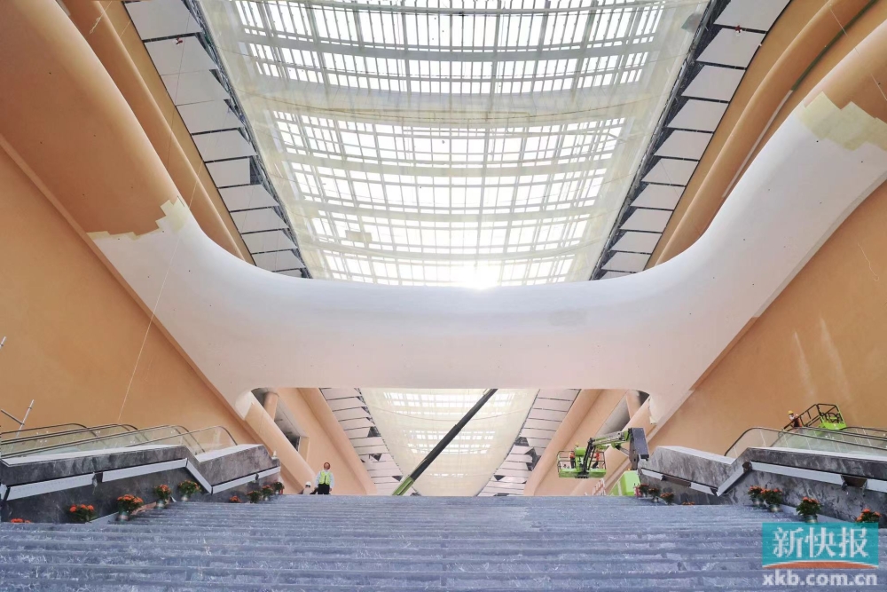 好一朵“木棉花”，国际金融论坛（IFF）永久会址全面进入室内软装