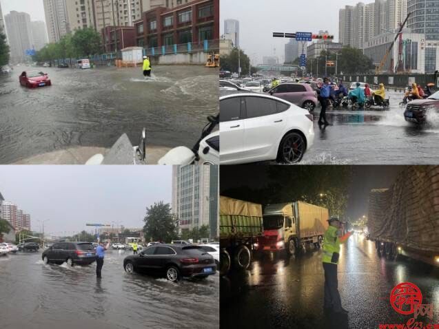 暴雨来袭他们坚守一线紧急救援,暴雨来袭他们奋战在防汛一线